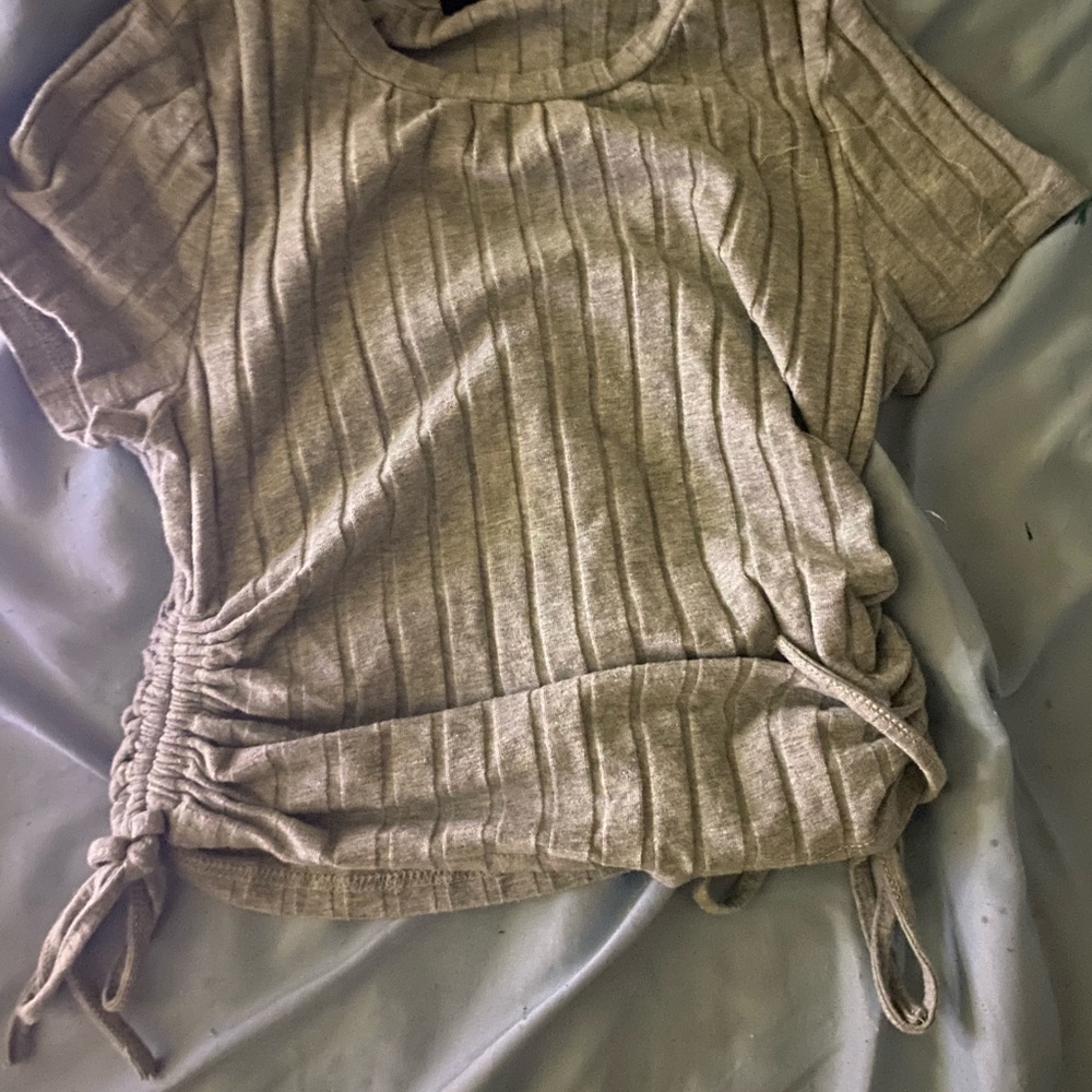 Simple grey top soft and cozy
